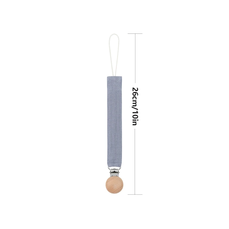 Baby Pacifier Clip Pacifier Anti-lost Chain Clip Nipple Holder Soft Cotton Children Kid Pacifier Soother Holder