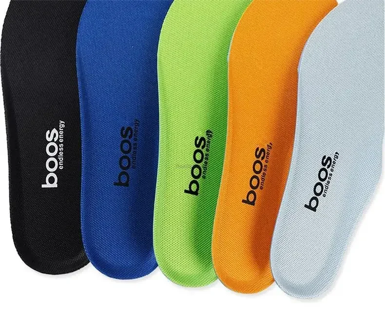 Sports Shock-Absorbing Insoles Soft Breathable Deodorant Cushion Shoe Inserts Running Anti-slip Template for Men Women Insole