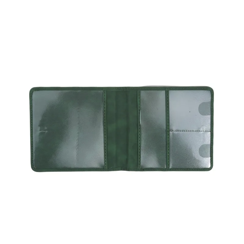 Car Registration Driver's License and Insurance Card Holder - Leather Vehicle Glove Box Automobile Documents Paperwork Organizer