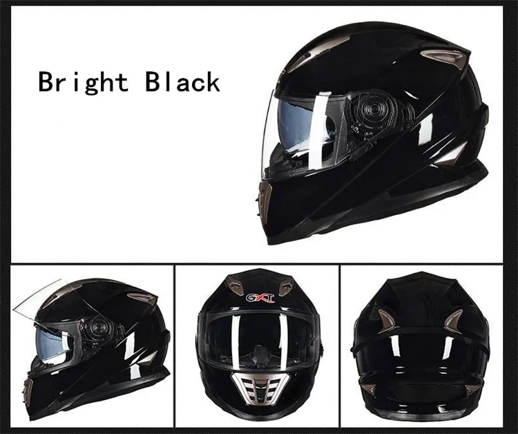 Full Face Motorcycle Helmets Latest Downhill Racing Motorbike Riding Casco Capacete De Moto DOT Approved For Men Women Kask GXT