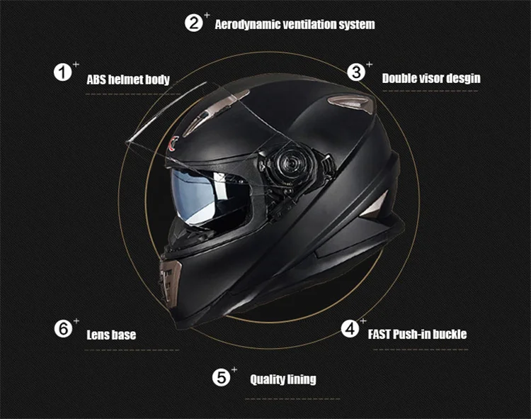 Full Face Motorcycle Helmets Latest Downhill Racing Motorbike Riding Casco Capacete De Moto DOT Approved For Men Women Kask GXT