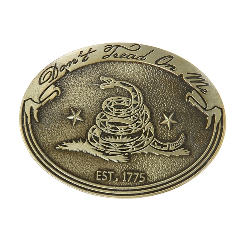 Western Cowboy Relief Belt Buckle Metal Multiple Type Personality Rock Belt Link Buckle Unisex Belt Buckle DIY Supplies
