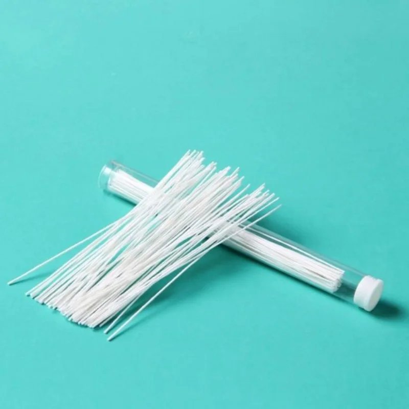 120/60pcs Ear Piercing Cleaning Effective Ear Hole Cleaner Tool Disposable Earrings Hole Clean Paper Line for Removing Dirt Odor