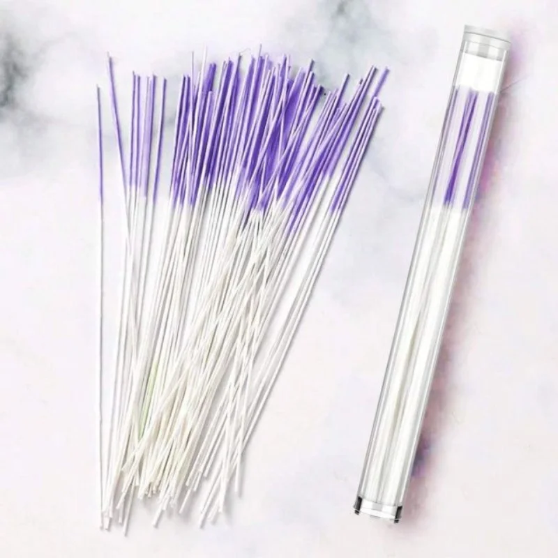 120/60pcs Ear Piercing Cleaning Effective Ear Hole Cleaner Tool Disposable Earrings Hole Clean Paper Line for Removing Dirt Odor