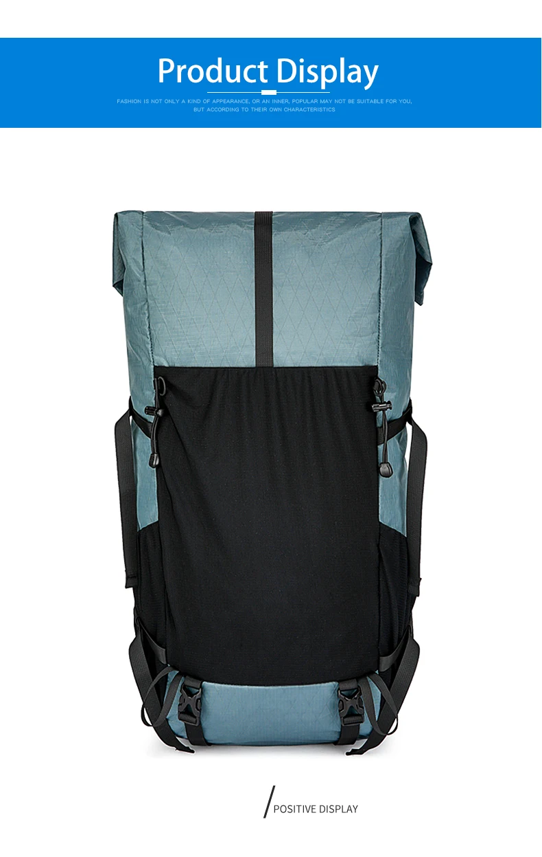 40L Outdoor Hiking Camping Backpack Large Capacity Waterproof Climbing Bag Travel Equipment Men Women's 2024 New Backpack