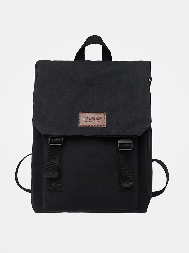 Canvas Schoolbag Female College Student Junior High School Girl High School Student Large Capacity Backpack 2026 New Backpack