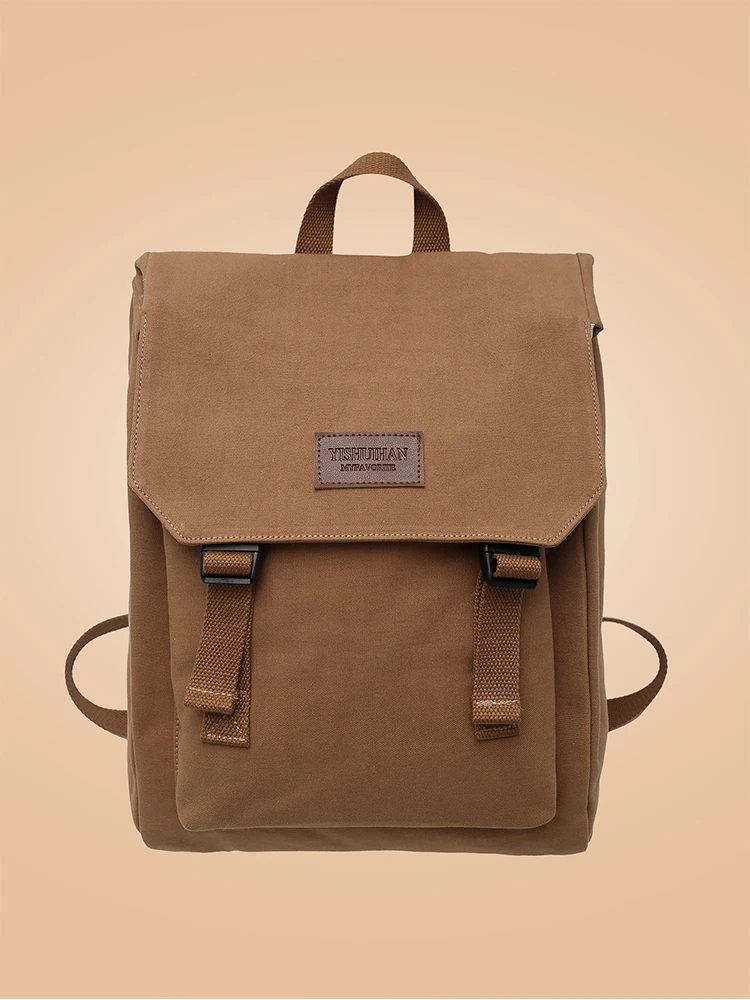 Canvas Schoolbag Female College Student Junior High School Girl High School Student Large Capacity Backpack 2026 New Backpack
