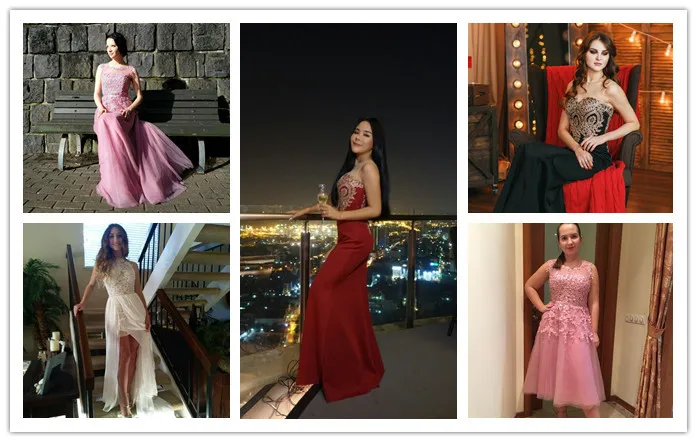 Dusty Pink Bridesmaid Dresses Appliques Lace V Neck Illusion Blue Burgundy Silver For Bride Wedding Party Prom Gowns Vestidos