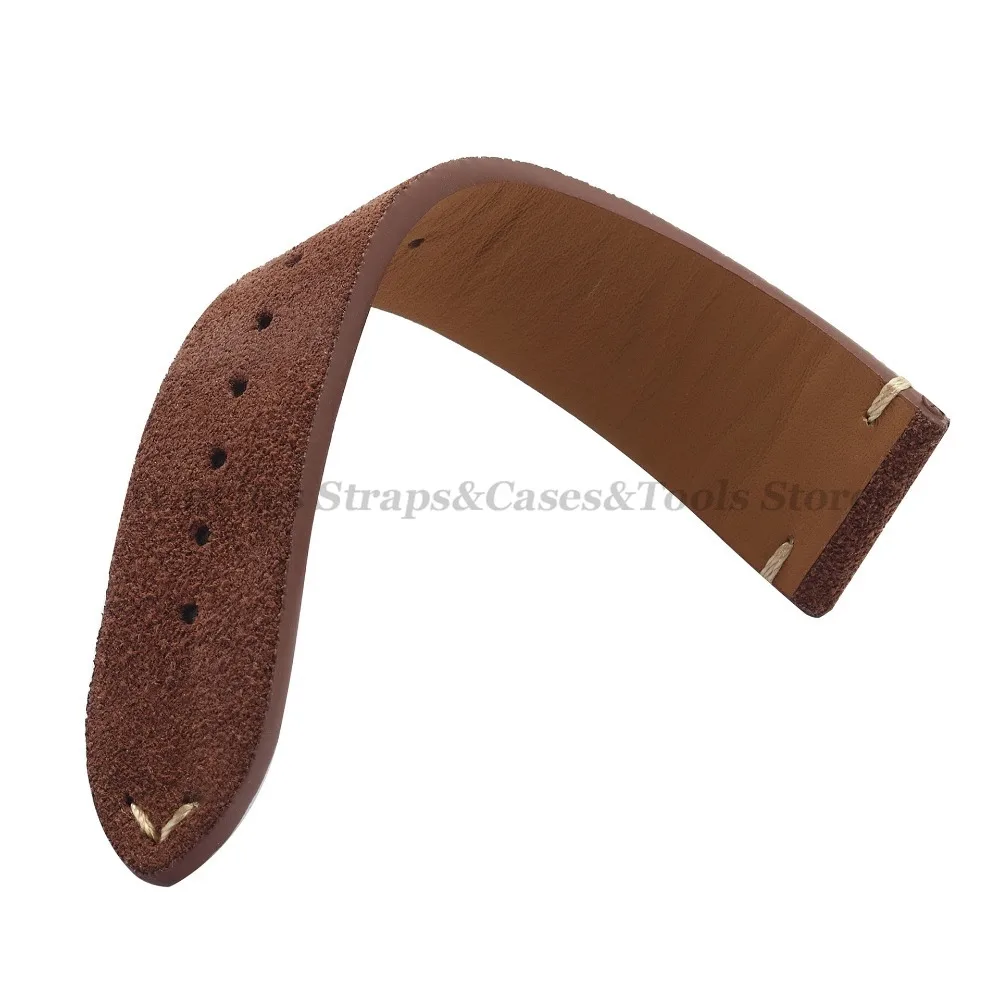 Soft Suede Watch Strap 18mm 20mm 22mm for Huawei Watch Gt3/Gt4 Quick Release Bracelet 14mm 16mm for Women Men Calfskin Wristband