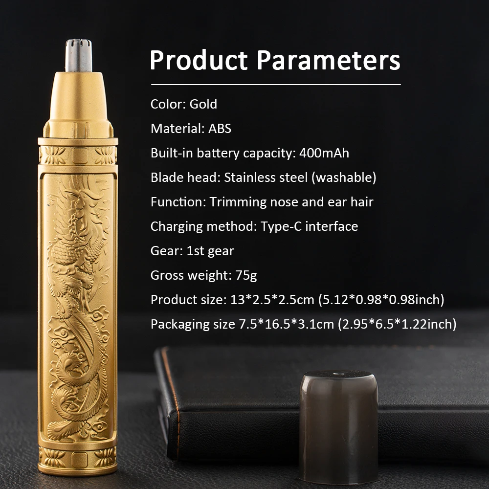 Electric Nose Hair Trimmer Implement Shaver Clipper For Men Women Neck Eyebrow Trimmer Shaver Man Clean Trimer Razor Remover Kit