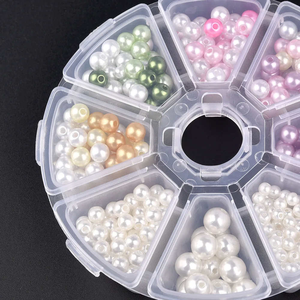 Plastic Transparent Storage Box Jewelry Beads Container Jewelry Tools Accessories Box Small Items Sundries Organizer Case