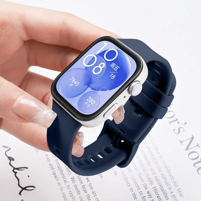 Watchband for huawei watch fit 3 strap sport official-website 1:1 Smartwatch silicone bracelet for correa huawei fit3 Accesorios