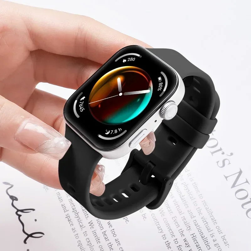 Watchband for huawei watch fit 3 strap sport official-website 1:1 Smartwatch silicone bracelet for correa huawei fit3 Accesorios