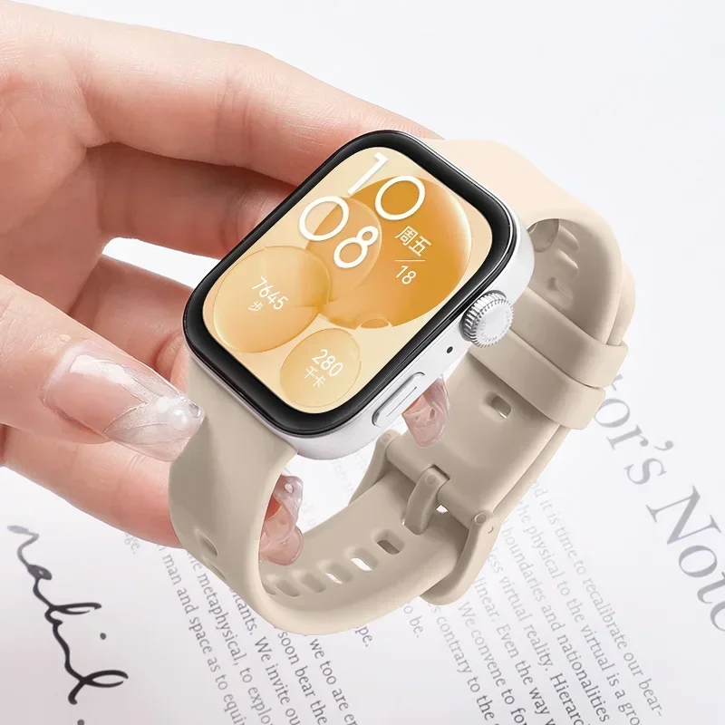 Watchband for huawei watch fit 3 strap sport official-website 1:1 Smartwatch silicone bracelet for correa huawei fit3 Accesorios