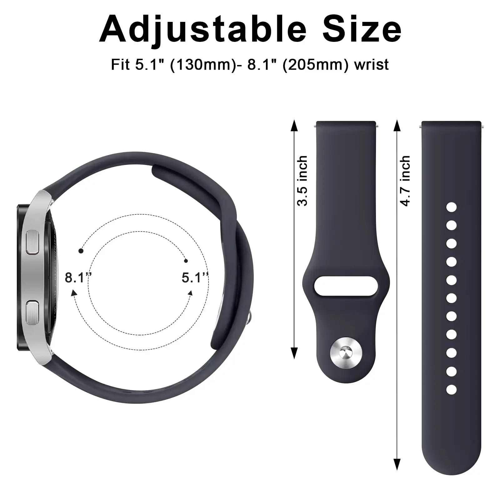 Silicone Strap for Redmi Watch 5 Active 5 Lite 22mm Sport Wristband Bracelet for Xiaomi Redmi Watch 3 Active 3 Lite Watchband