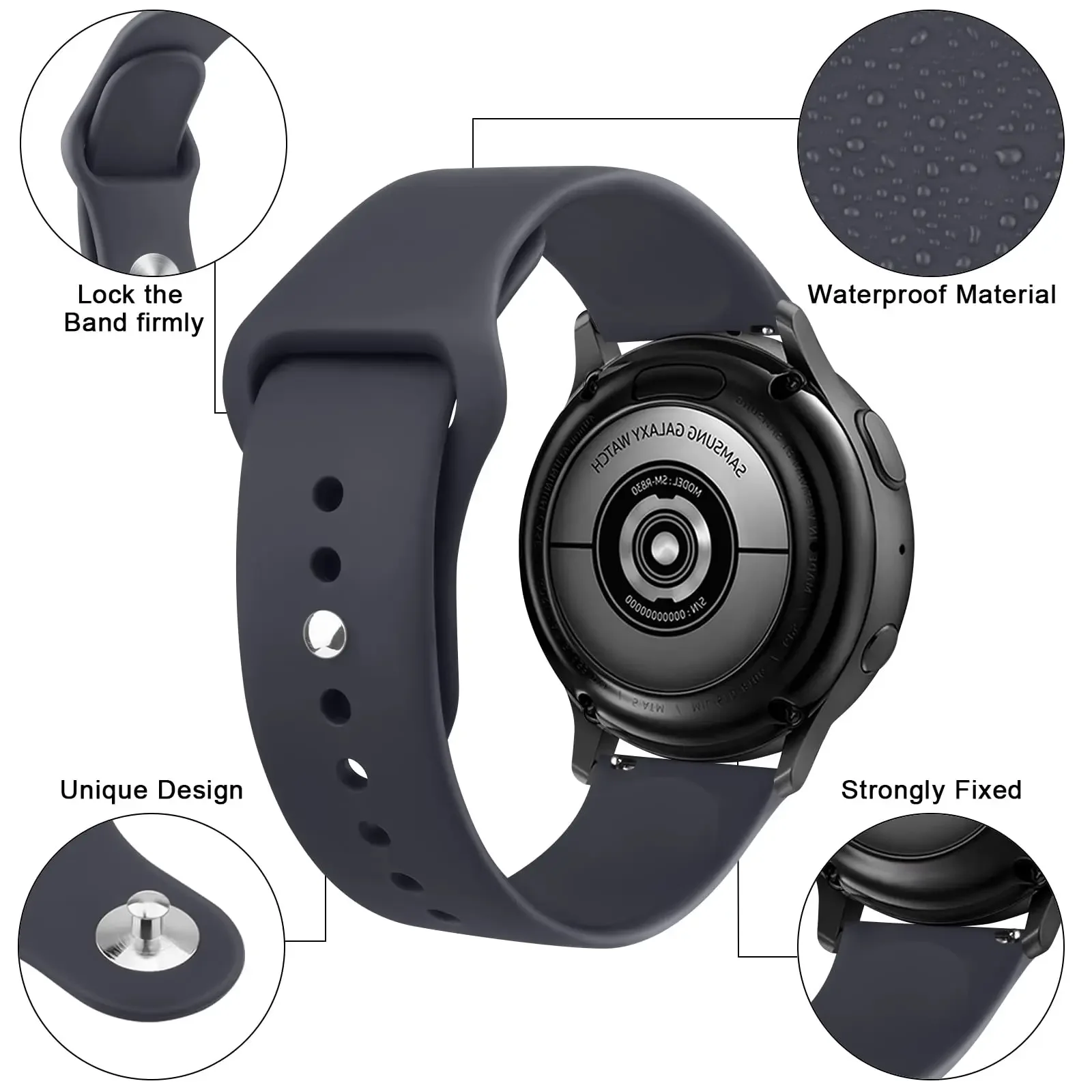 Silicone Strap for Redmi Watch 5 Active 5 Lite 22mm Sport Wristband Bracelet for Xiaomi Redmi Watch 3 Active 3 Lite Watchband