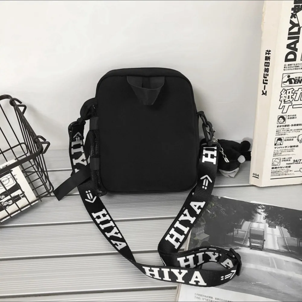 Trendy Couple Canvas Shoulder Bag Messenger Bag Casual Man Daily Commuting Bag Oudoor Travel Beach Bag