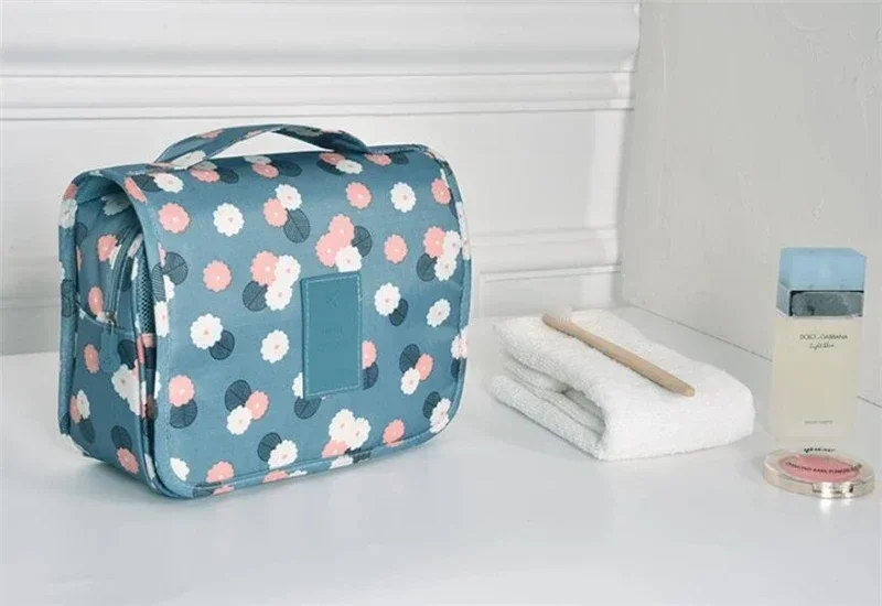 Multifunctional Travel Hook Makeup Bag Cosmetics Storage Bag Waterproof Toiletries Beauty Organizer Ladies Bathroom Storage Bag