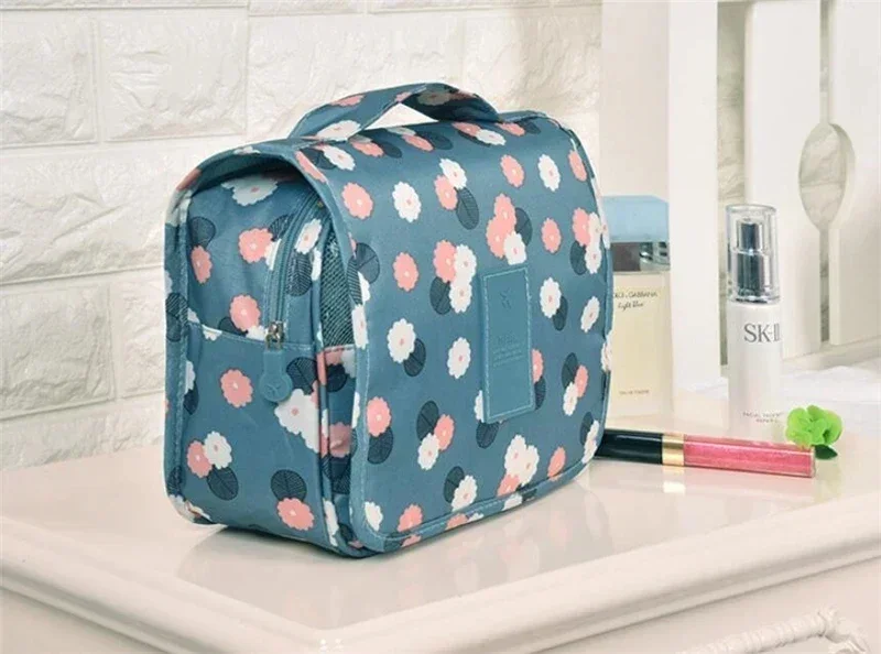 Multifunctional Travel Hook Makeup Bag Cosmetics Storage Bag Waterproof Toiletries Beauty Organizer Ladies Bathroom Storage Bag