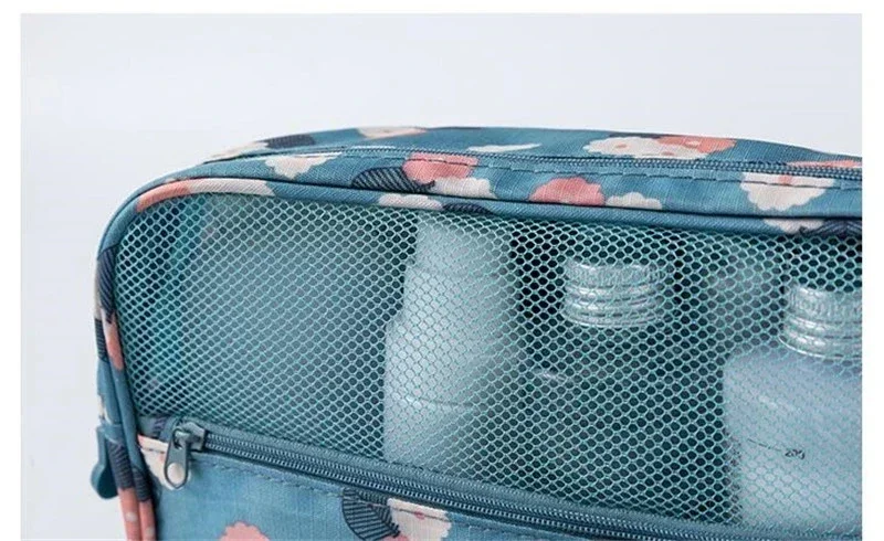 Multifunctional Travel Hook Makeup Bag Cosmetics Storage Bag Waterproof Toiletries Beauty Organizer Ladies Bathroom Storage Bag