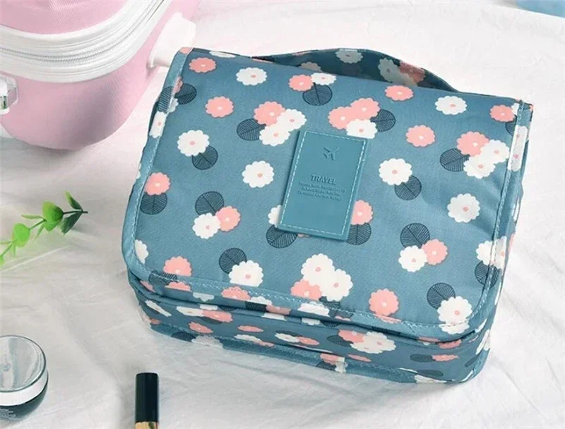 Multifunctional Travel Hook Makeup Bag Cosmetics Storage Bag Waterproof Toiletries Beauty Organizer Ladies Bathroom Storage Bag