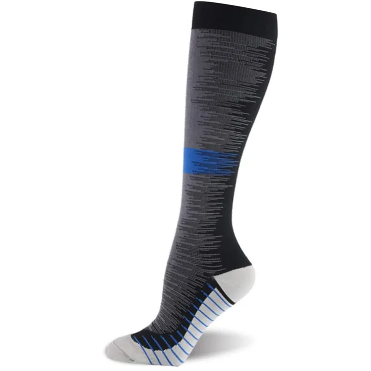 6 Styles Medical Althetic Compression Sock for Men Diabetes Varicose Veins Sports Socks for Running Cycling Travel Flight NS004
