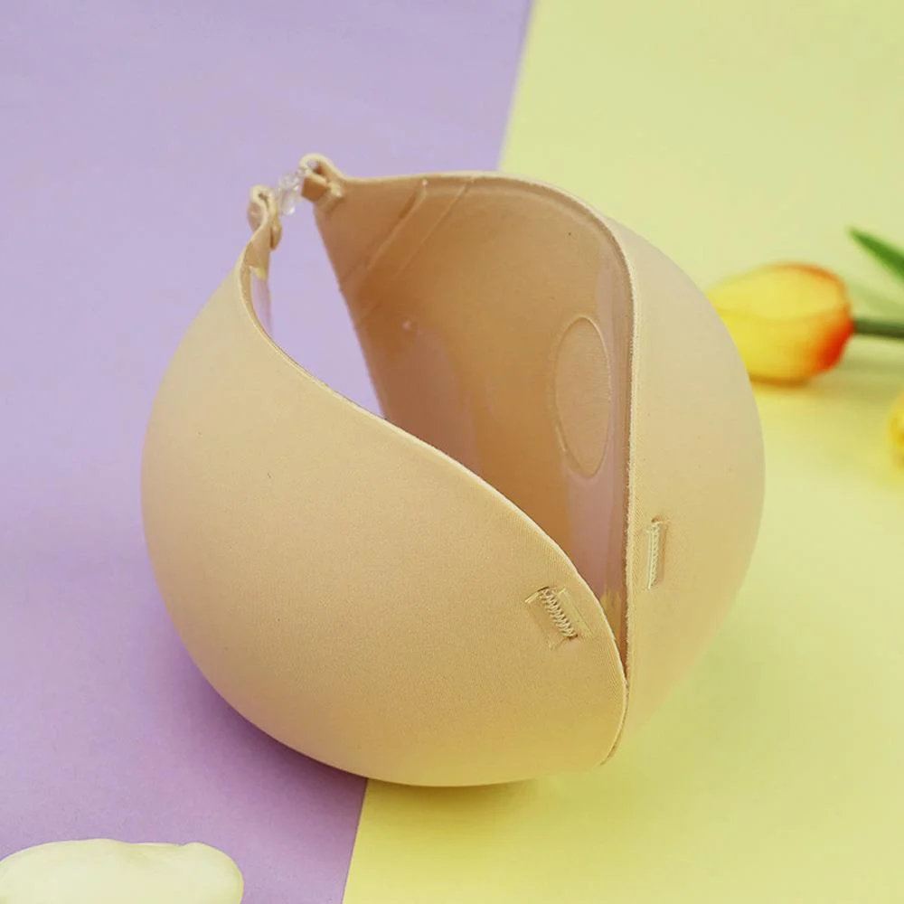 5cm Thick Adhesive Padded Bra，Push Up Strapless Bra，Reusable Invisible Nipple Tape，Front Closure Brea Ast Lift Breast Stickers