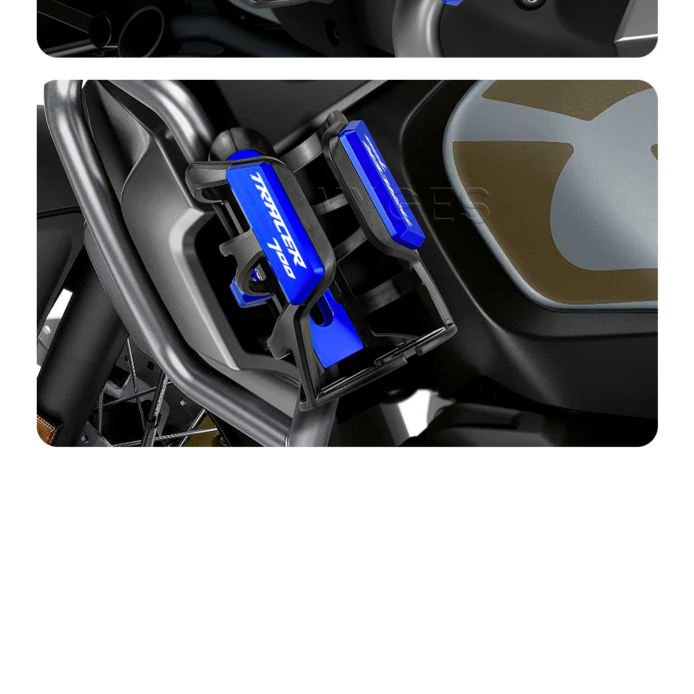 Motorcycle Beverage Water Bottle Cage For Yamaha Tracer 900 Tracer 700 FJ09 Tracer700 Tracer900 Drinks Holder Water Cup Holder
