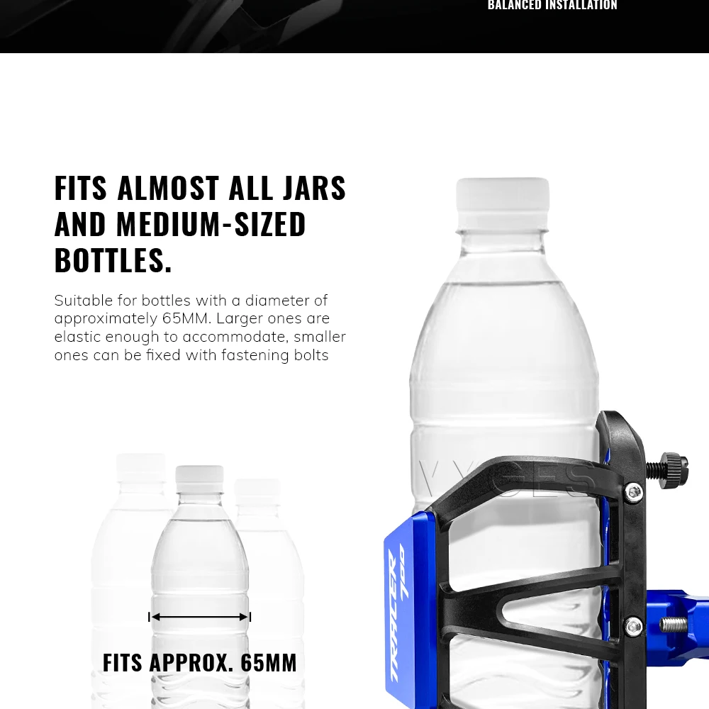 Motorcycle Beverage Water Bottle Cage For Yamaha Tracer 900 Tracer 700 FJ09 Tracer700 Tracer900 Drinks Holder Water Cup Holder
