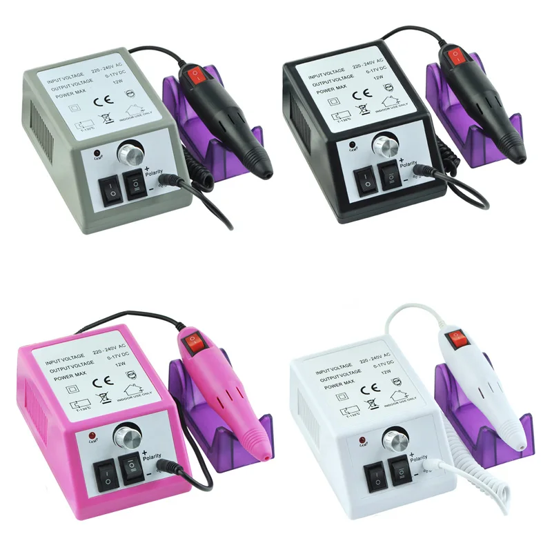 Professional Manicure Drill Machine Set Electric Nail Drill Machine Nail Sander Gel Cuticle Remove Nail Lathe File Polish Tool