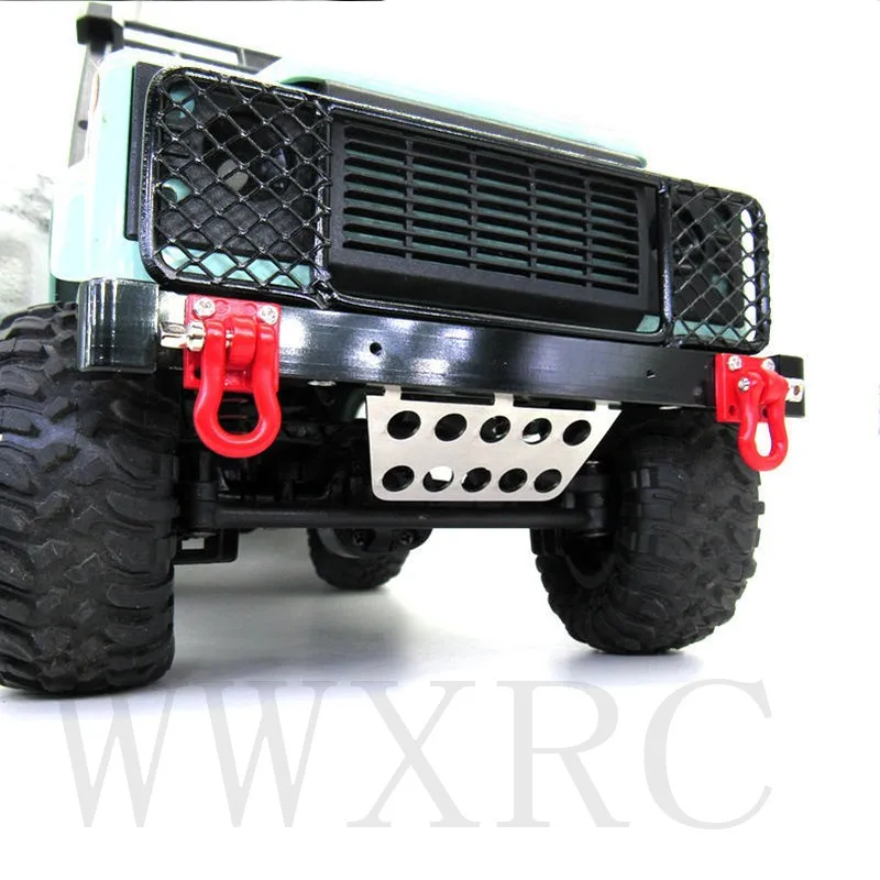 For MN Model 1:12 D90 D91 99S RC Car Spare Parts Upgrade Metal Front Armor Protection Guard