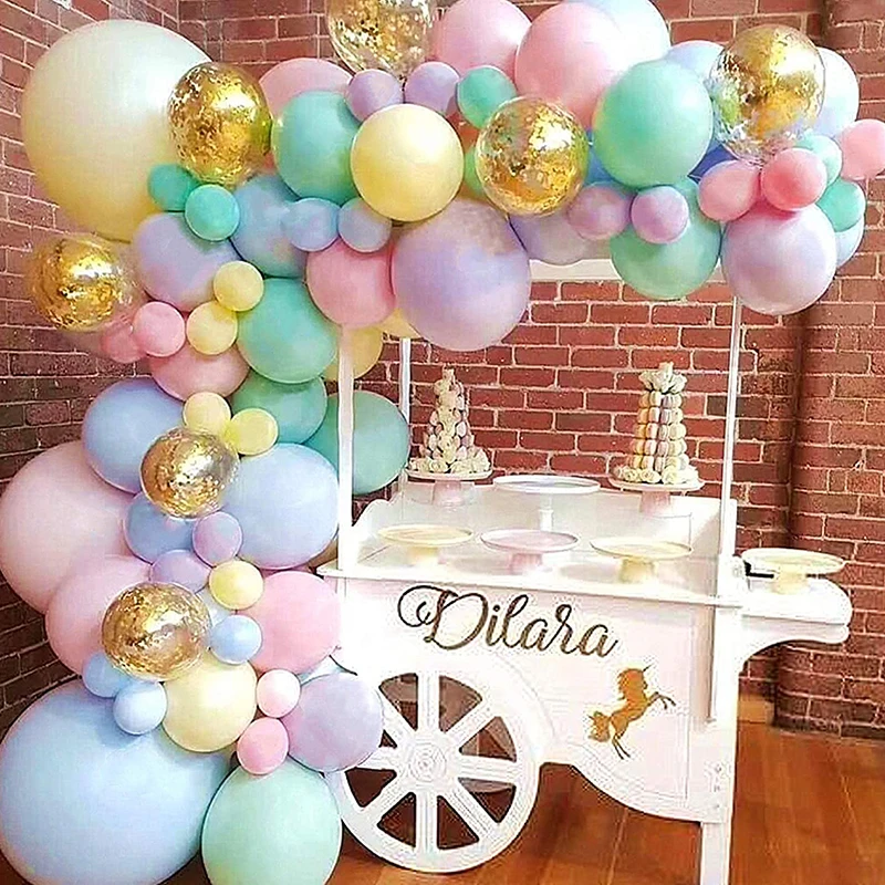 30/60pcs 5inch Macaron Latex Balloons Pastel Candy Balloon Christmas Wedding Birthday Party Decorations Baby Shower Air Globos