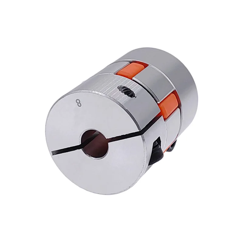 D30L40 Coupling 6/6.35/8/10/12/14mm Stepper Motor Shaft Coupler Flexible Jaw Spider Plum Shaft Coupler