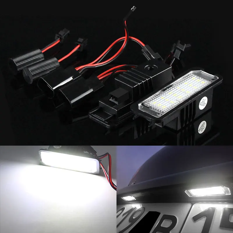 2/10PCS Canbus LED Number Car License Plate Light Lamp For Cayenne 958 92A 9Y0 911 997 991 992 Macan 95B Boxster Cayman 987 981