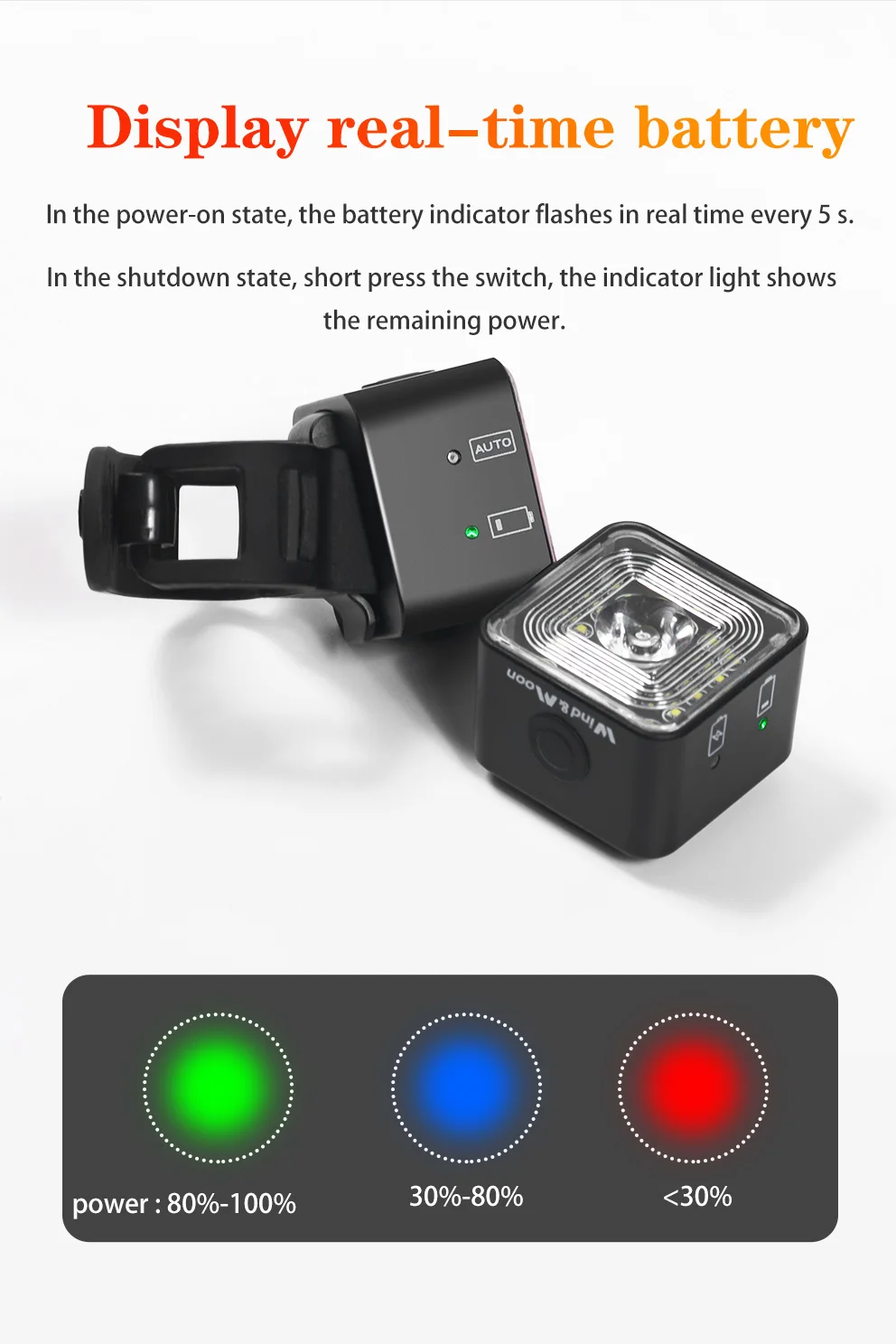 120LM Bicycle Smart Brake Sensing Light Rear/Front Sets IP66 Waterproof MTB Road Bike Taillight USB Night Cycling Safety Lamp