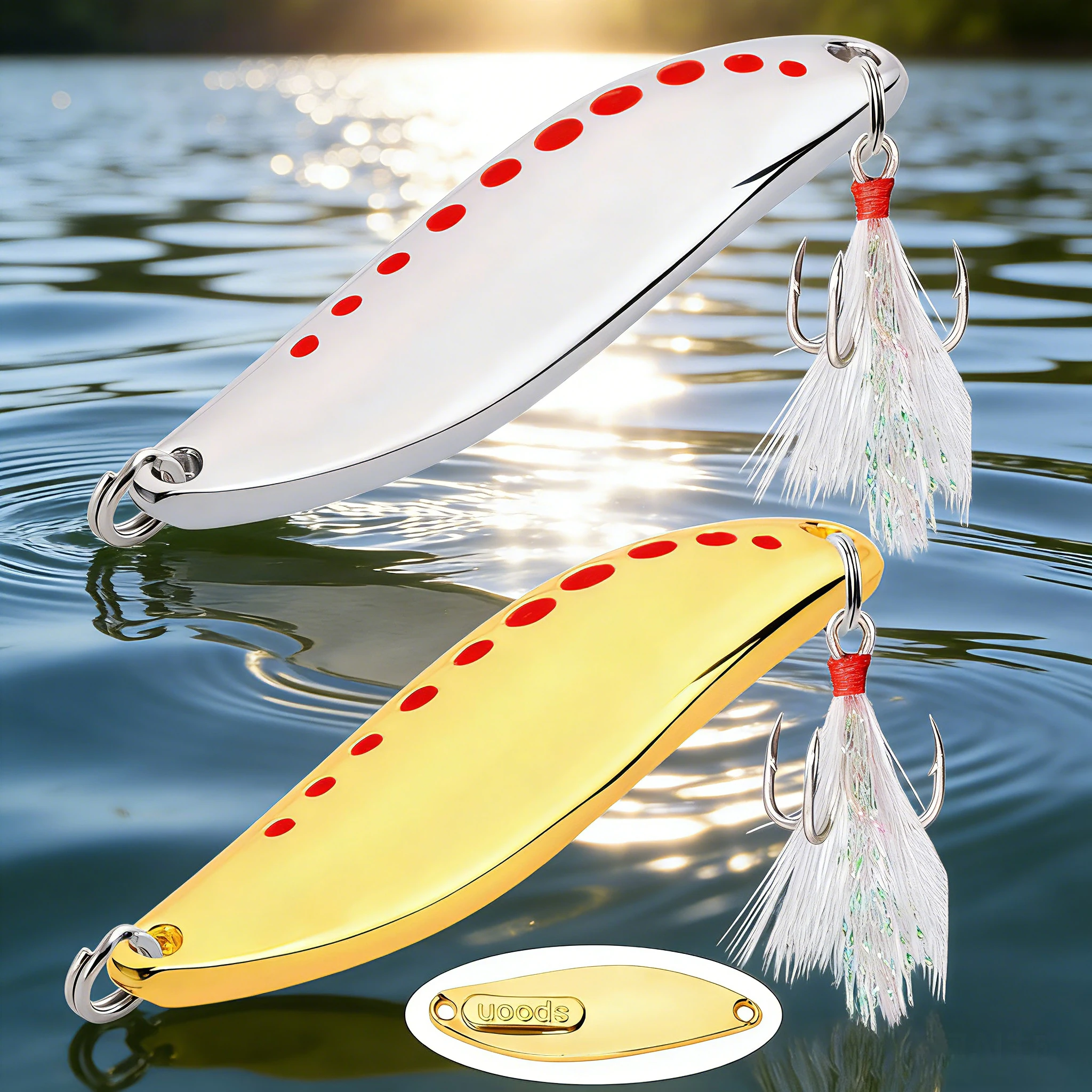 Metal Vib Leech Spinners Spoon Lures 2.5g 5g 7.5g 10g 15g 20g 25g 30g Artificial Bait Lure Fishing Tackle for Bass Pike Perch