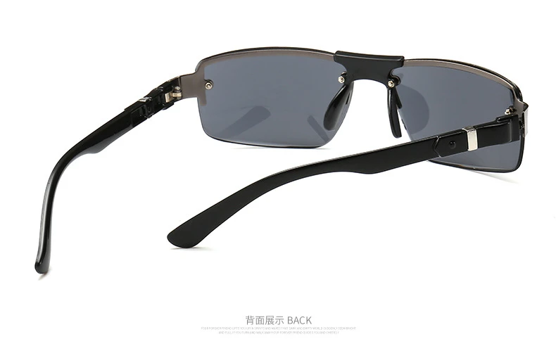 Fashion Men Vintage Metal Rectangle Sunglasses Classic Brand Sun Glasses Coating Lens Driving Eyewear For Men/Women Sunglasses