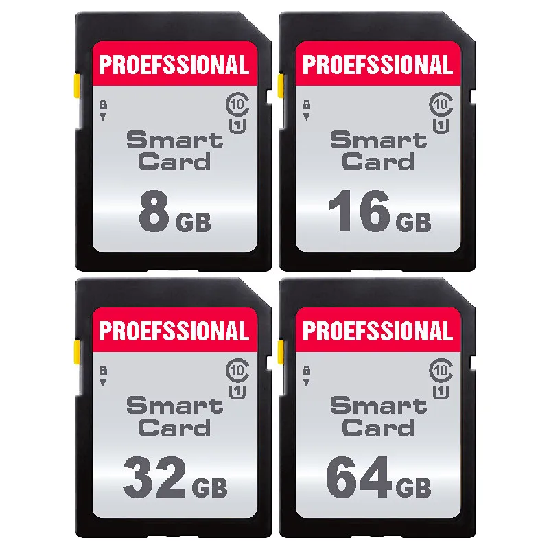 100% High speed Class 10 SD Card 128GB 16GB 256GB 32GB carte sd Memory Card Flash usb stick sdcards For Canon Camera