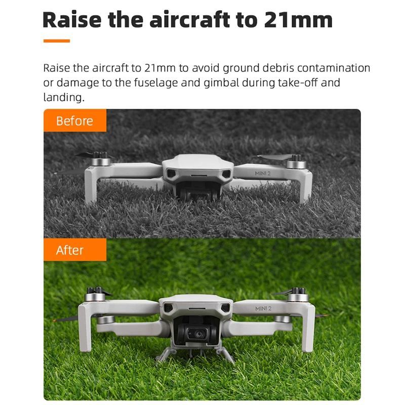 BRDRC Propeller Guard for DJI Mini 2/SE/4K Quick Release Propeller Protective Ring for DJI Mavic Mini Props Fans Blade Accessory