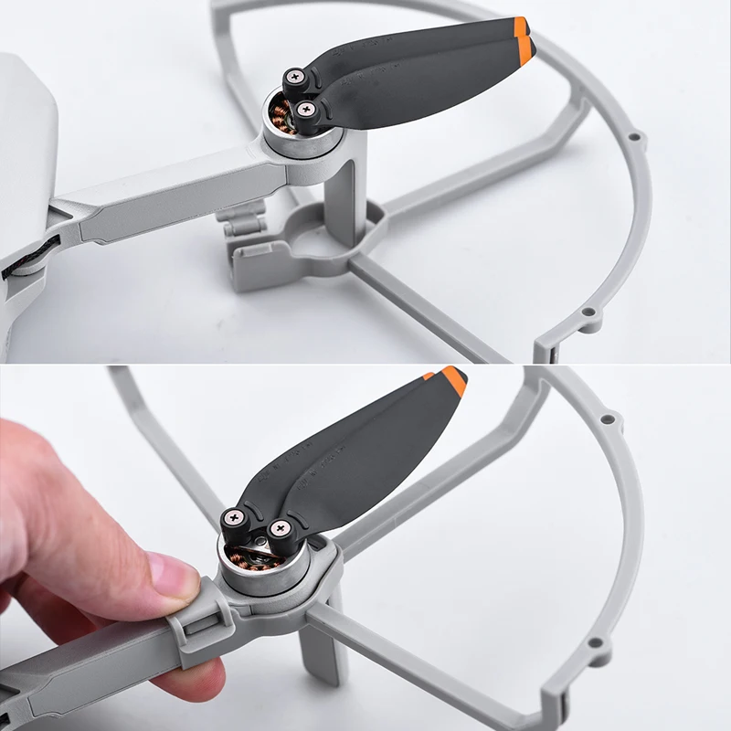 BRDRC Propeller Guard for DJI Mini 2/SE/4K Quick Release Propeller Protective Ring for DJI Mavic Mini Props Fans Blade Accessory