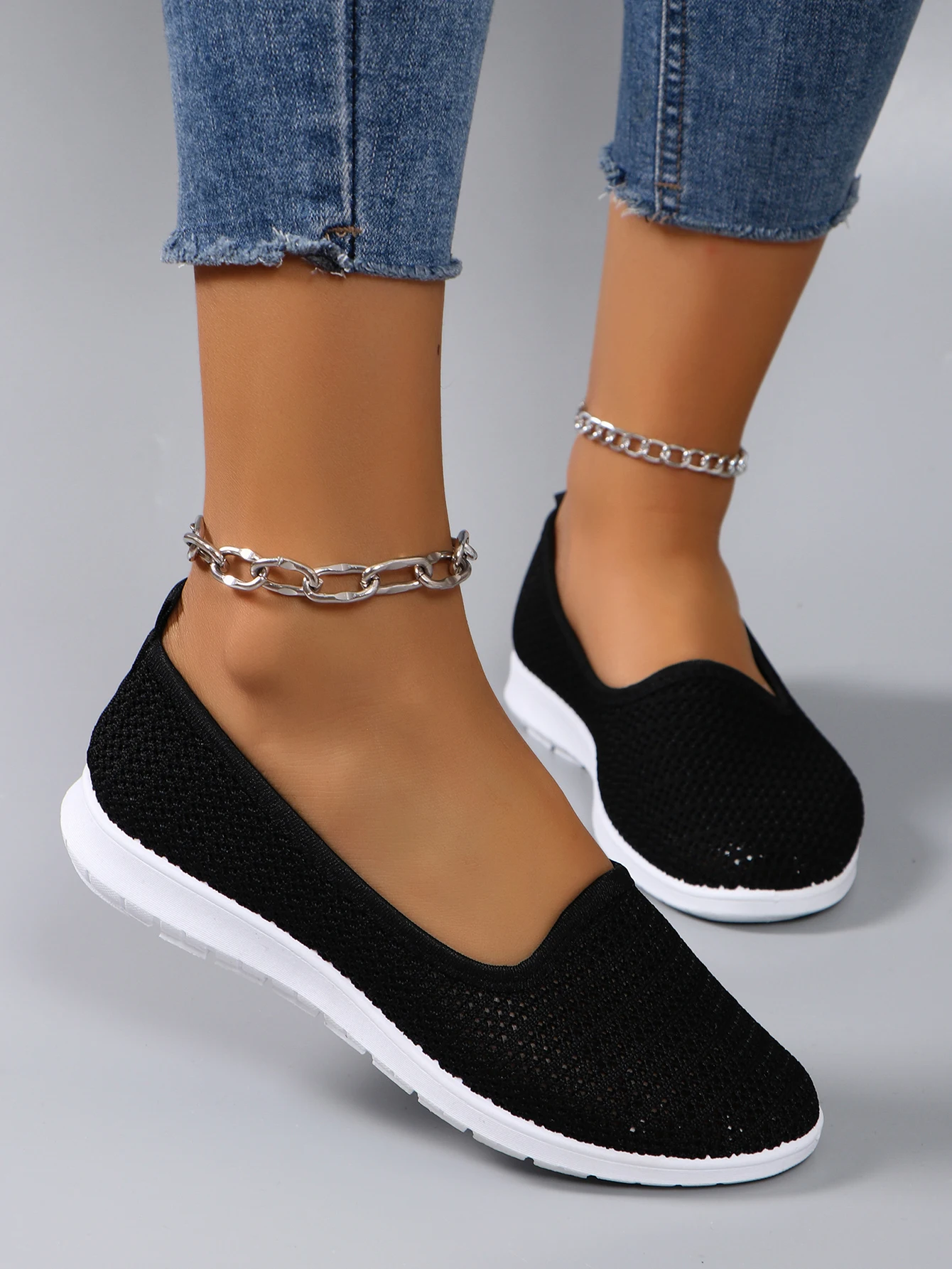 Women's summer breathable mesh flat shoes,women's shoes,casual sneakers shoes, clearance free shipping