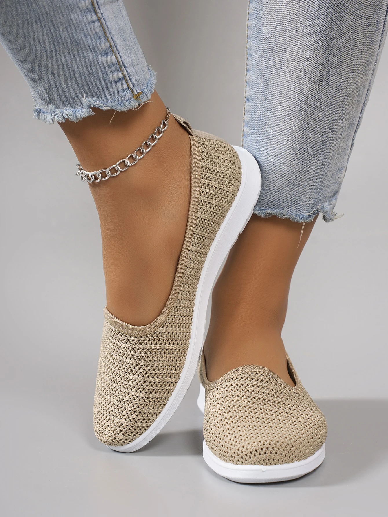Women's summer breathable mesh flat shoes,women's shoes,casual sneakers shoes, clearance free shipping