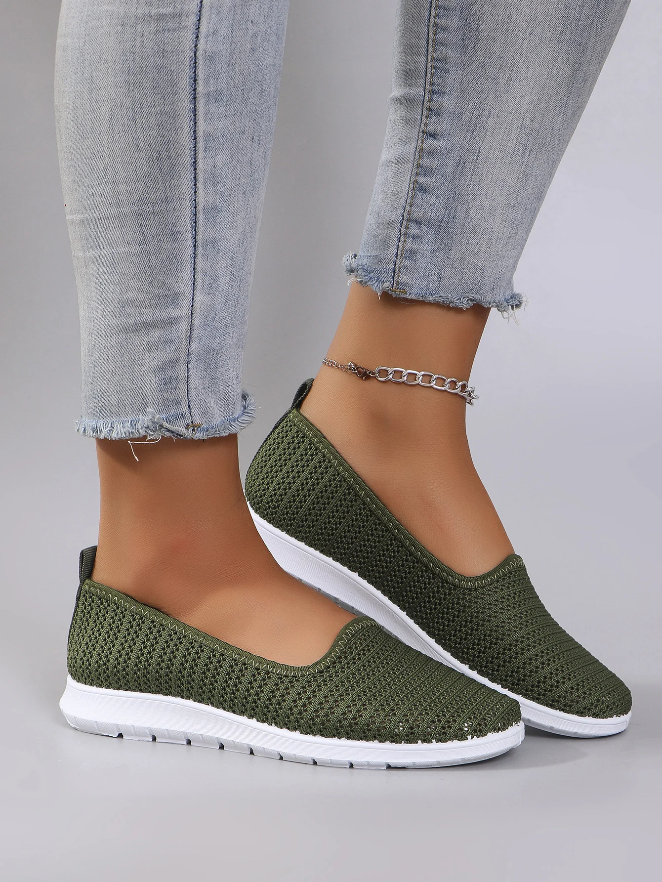 Women's summer breathable mesh flat shoes,women's shoes,casual sneakers shoes, clearance free shipping