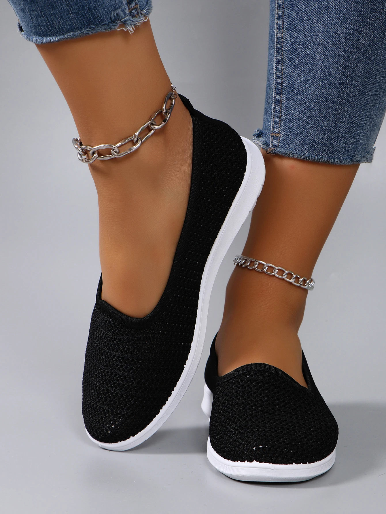 Women's summer breathable mesh flat shoes,women's shoes,casual sneakers shoes, clearance free shipping