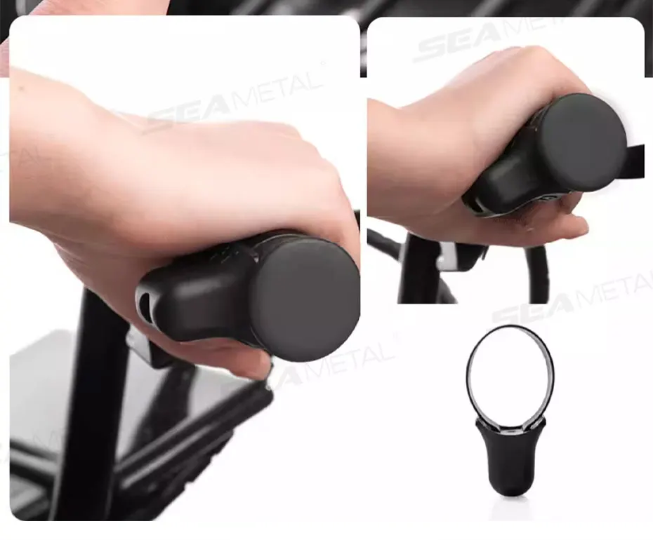 SEAMETAL Motorcycle Throttle Assistant Handle Accelerator Booster Cruise Control Grip Thumb Wrist Rest Labor Saver Accessories