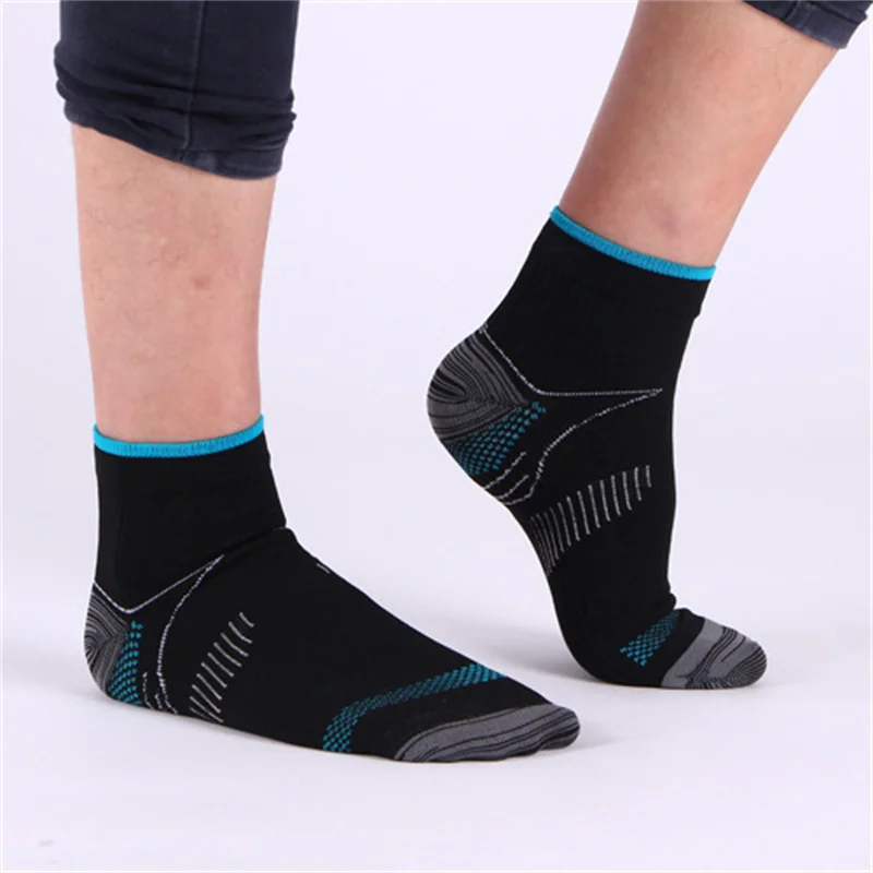 1/2/3 Pairs Brothock Plantar Fascia Compression Socks Sweat-absorbent Deodorant Breathable Sports Pressure Basketball Socks