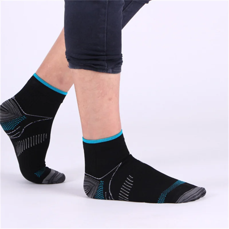 1/2/3 Pairs Brothock Plantar Fascia Compression Socks Sweat-absorbent Deodorant Breathable Sports Pressure Basketball Socks
