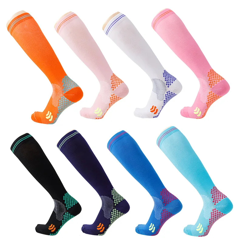 New Compression Socks 20-30mmhg High Stockings Men Women Sports Socks For Marathon Cycling Football Varicose Veins EU36-50 Meias