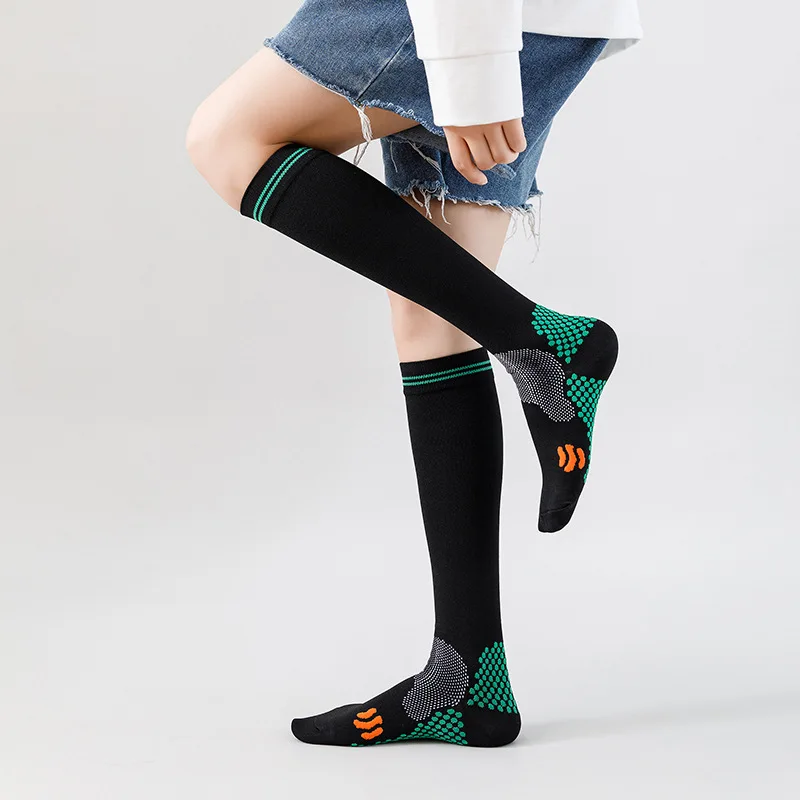 New Compression Socks 20-30mmhg High Stockings Men Women Sports Socks For Marathon Cycling Football Varicose Veins EU36-50 Meias