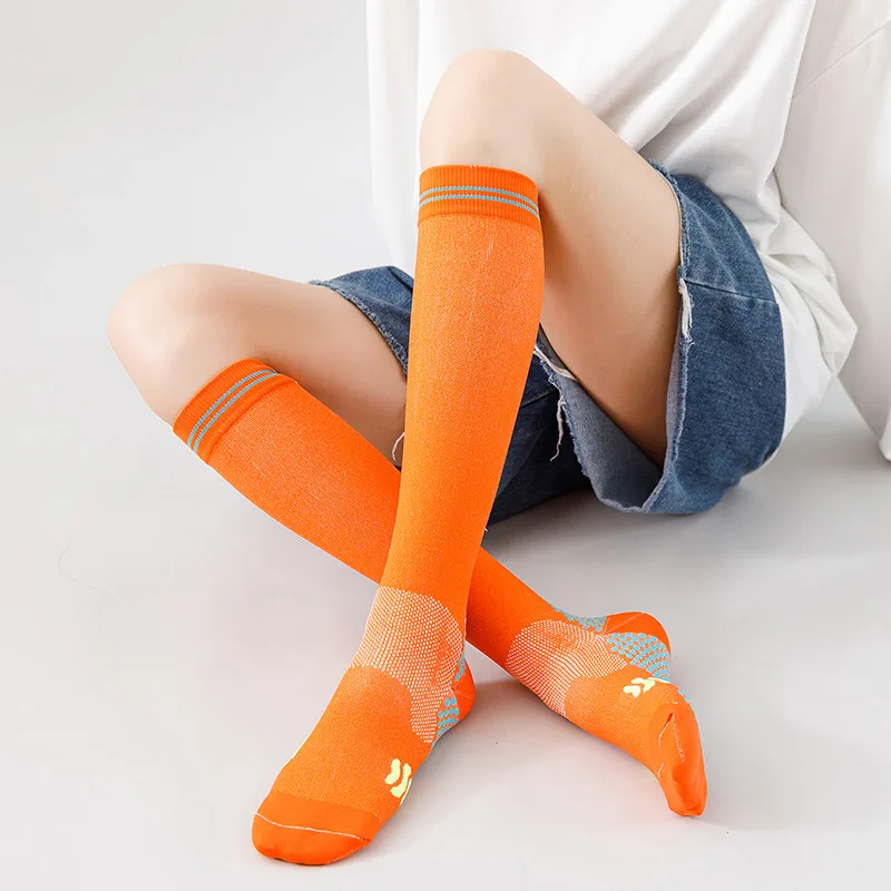 New Compression Socks 20-30mmhg High Stockings Men Women Sports Socks For Marathon Cycling Football Varicose Veins EU36-50 Meias
